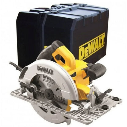 DEWALT DWE576K-QS 1.600 Watt Handkreissäge 61 mm im Koffer