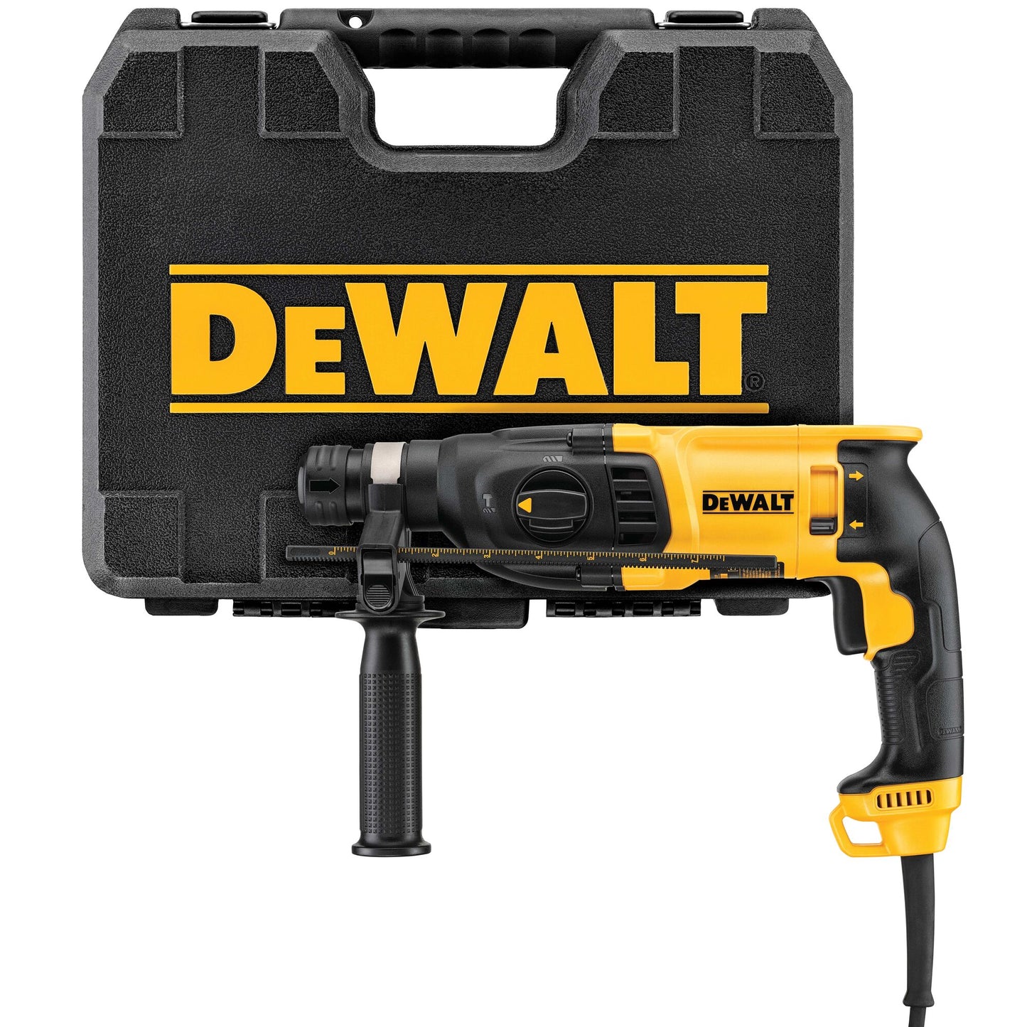 DEWALT D25133K-QS Martillo Ligero Combinado 800 W 2.6J SDS plus® P. Pistola con maletín TSTAK