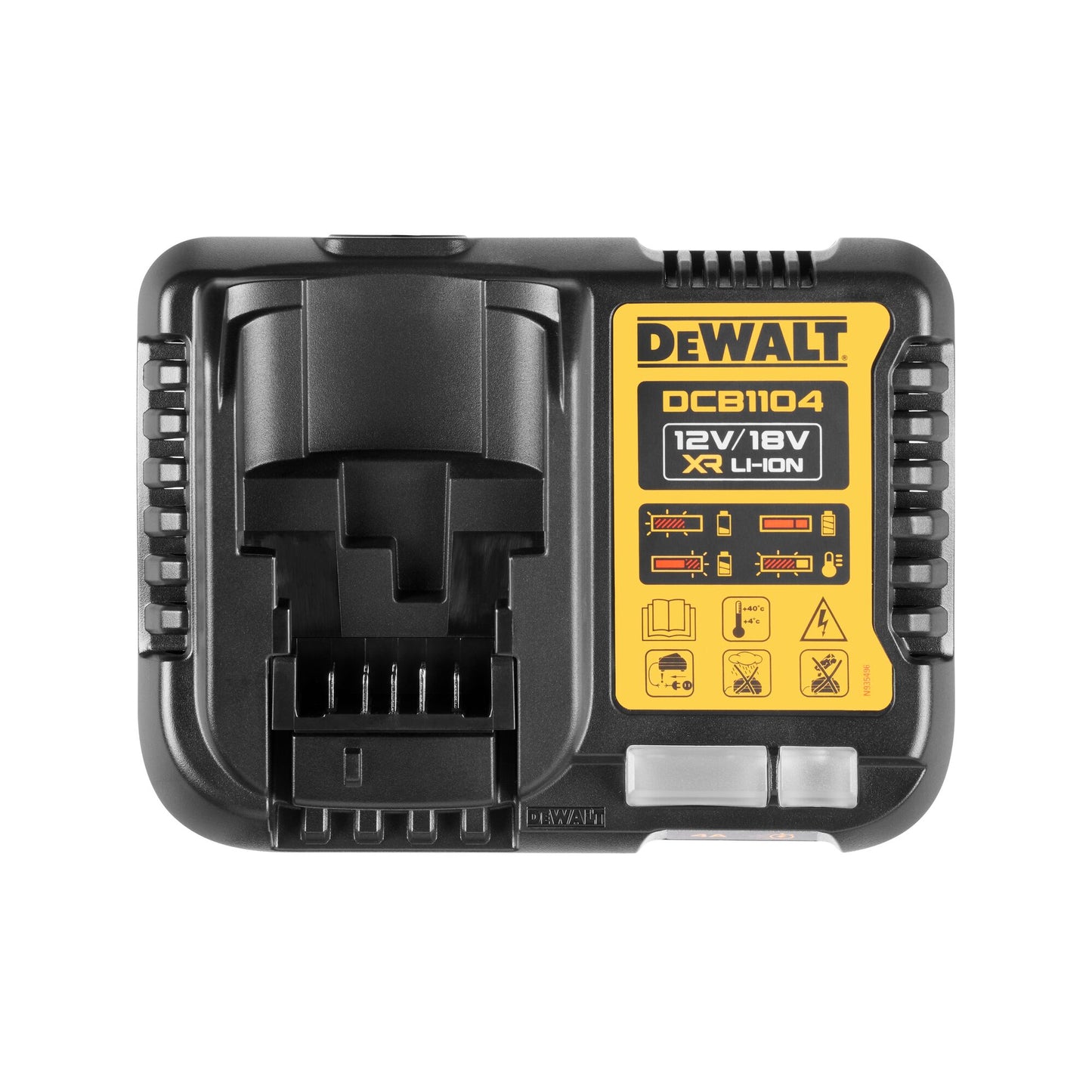 DEWALT DCB1104M2-QW Starter Kit 2 x 18V 4.0Ah XR Batteries + 4A Charger