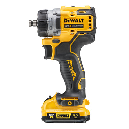 DEWALT DCD703L2T-QW Taladro Atornillador Multi-cabezal sin escobillas con 2 baterías 12V XR 3.0Ah