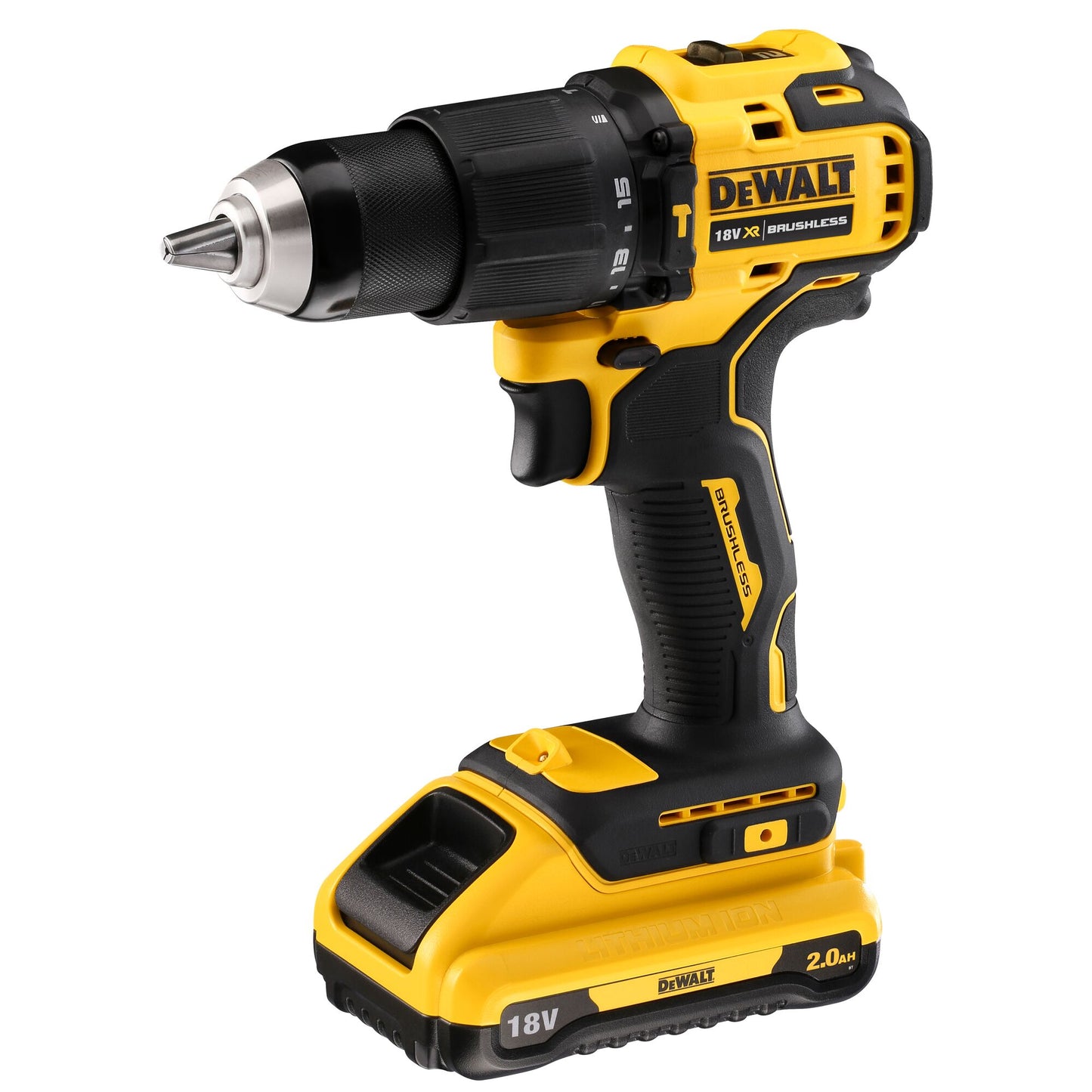 DEWALT DCD709D2T-QW Taladro Percutor sin escobillas XR 2x18V 2Ah