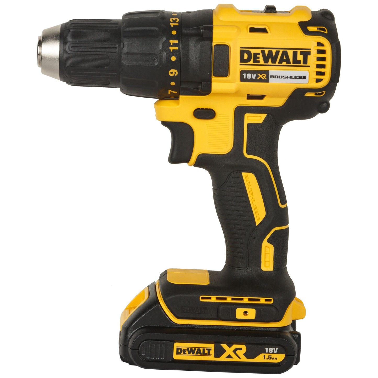 DEWALT DCD777S2T-QW Taladro Atornillador sin escobillas XR 18V con 2 baterías Li-Ion 1.5Ah