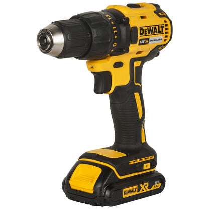 DEWALT DCD777S2T-QW Taladro Atornillador sin escobillas XR 18V con 2 baterías Li-Ion 1.5Ah