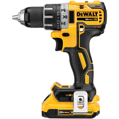 DEWALT DCD791D2-QW Taladro Atornillador sin escobillas XR 18V con 2 baterías Li-Ion 2,0Ah