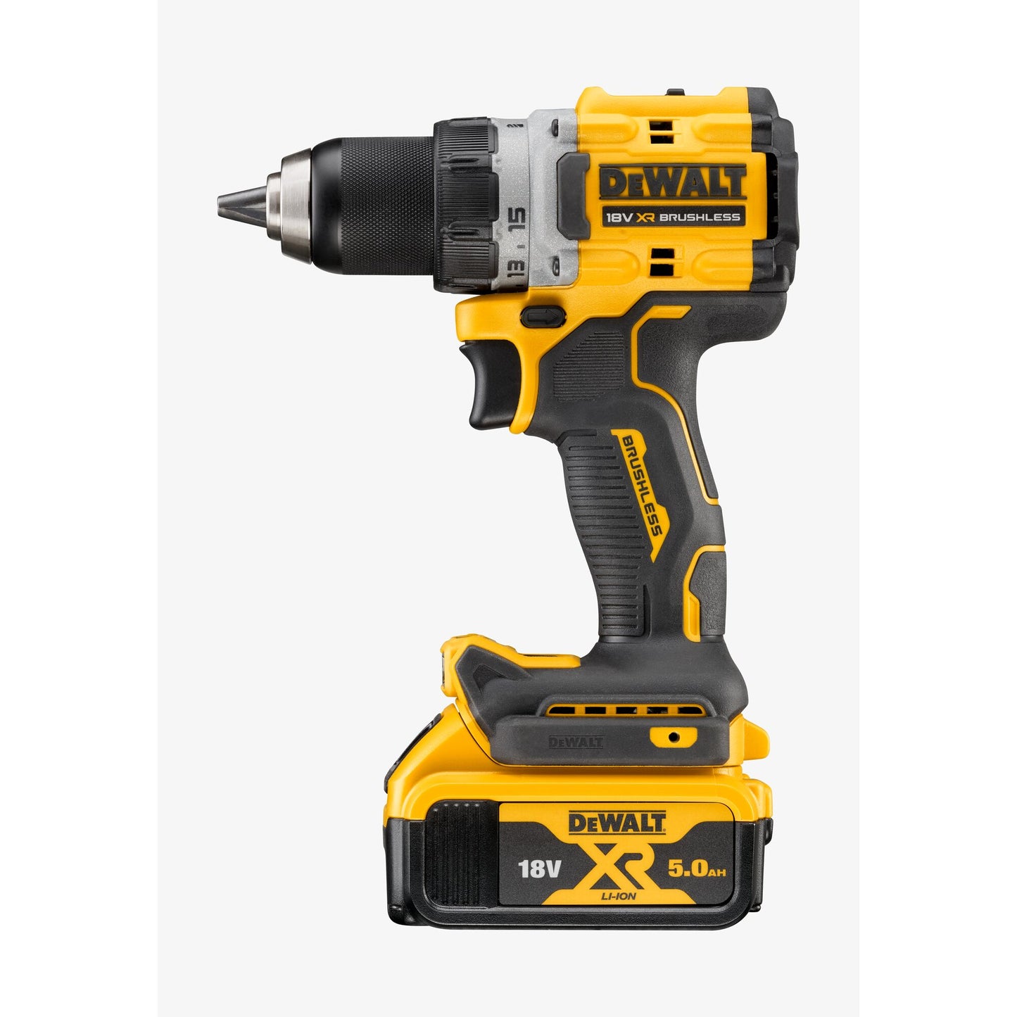 DEWALT DCD800P2T-QW Taladro atornillador compacto con 2 baterías 18V 5.0Ah