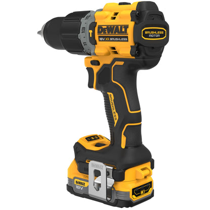 DEWALT DCD805E2T-QW Taladro Percutor compacto sin escobillas XR 18 2 baterías POWERSTACK