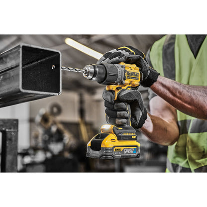 DEWALT DCD805H2T-QW Taladro Percutor compacto sin escobillas + 2X18V POWERSTACK Li-Ion 5Ah
