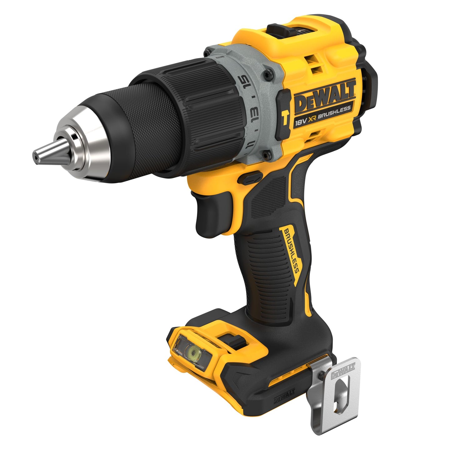 DEWALT DCD805NT-XJ Taladro Percutor 18V sin escobillas compacto, sin baterías/cargador