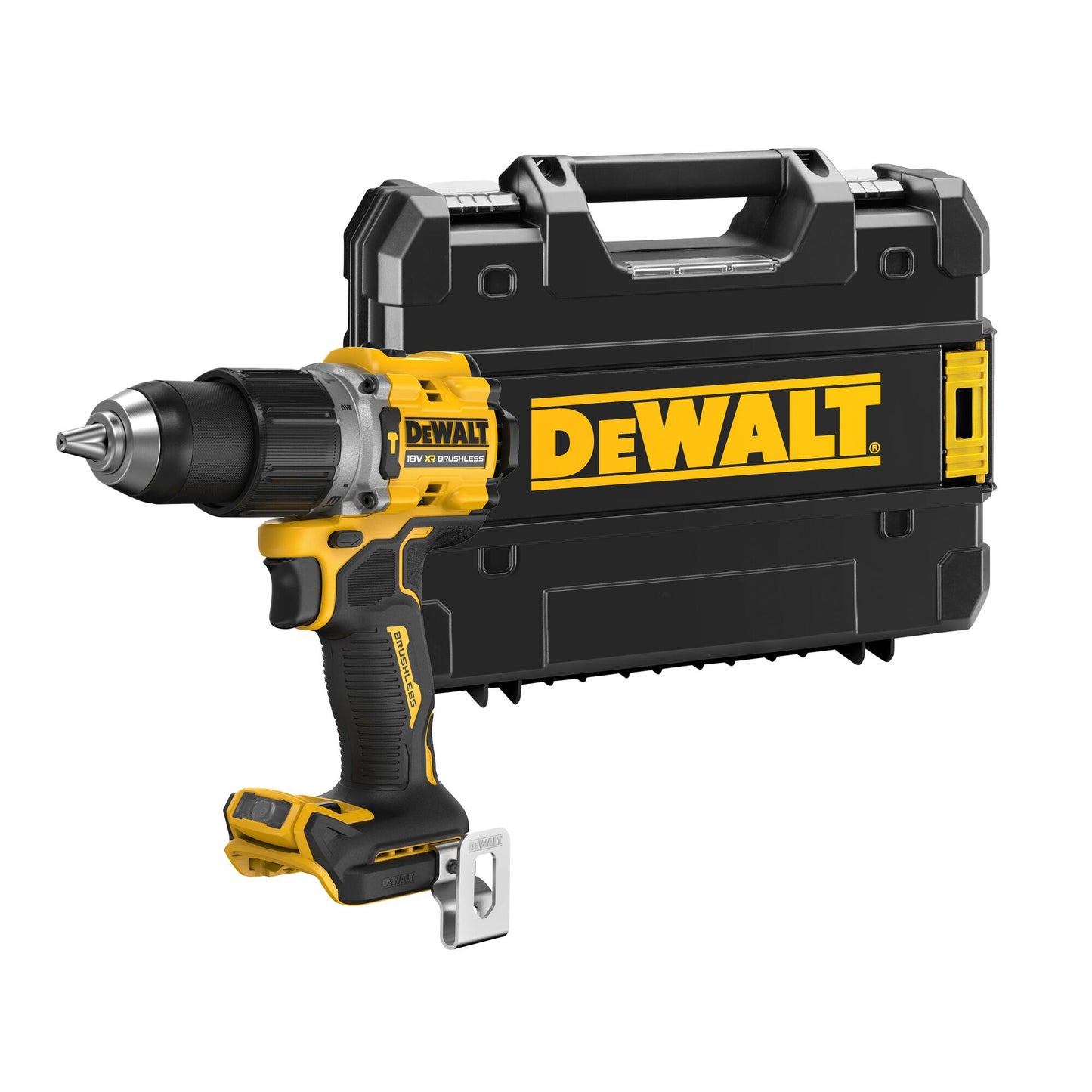 DEWALT DCD805NT-XJ Taladro Percutor 18V sin escobillas compacto, sin baterías/cargador