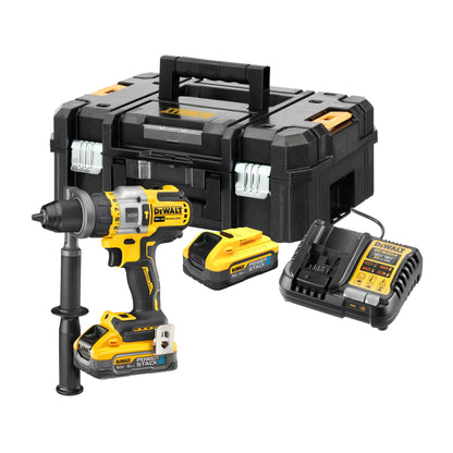 DEWALT DCD999H2T-QW Taladro Percutor sin escobillas 2 baterías Powerstack 18V 5.0Ah