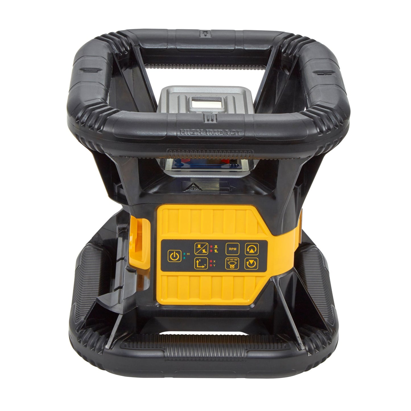 DEWALT DCE079D1R-QW Niveau laser rotatif intérieur/extérieur avec 1 batterie 18V 2.0Ah, faisceau rouge