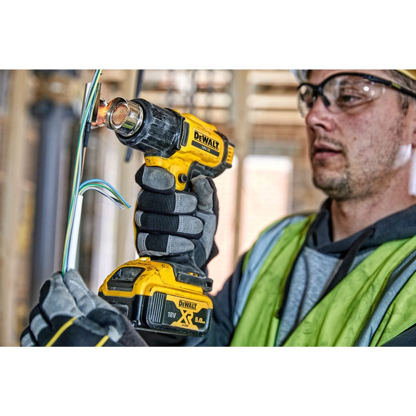 DEWALT DCE530N-XJ 18V XR Heat Gun - Bare Unit