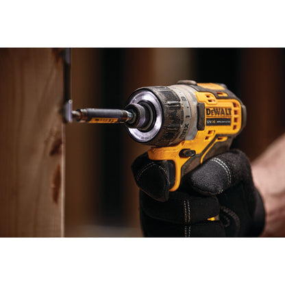 DEWALT DCF601D2-QW Atornillador sin escobillas Compacto  1/4" con 2 baterías 12V 2.0Ah