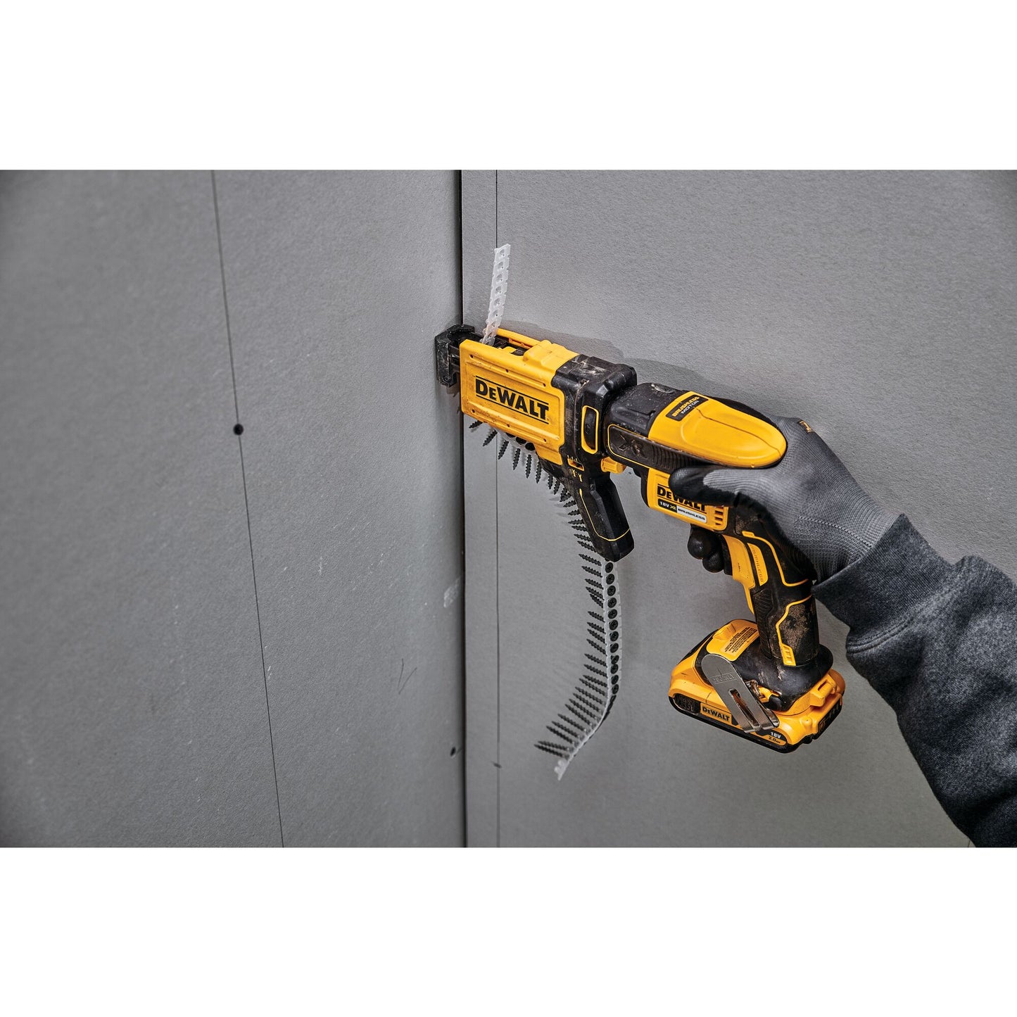 DEWALT DCF620D2-QW Atornillador Panel yeso sin escobillas XR 18V con 2 baterías Li-Ion 2Ah