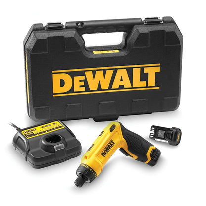 DEWALT DCF680G2-QW Atornillador Giroscópico de dos posiciones 7,2V 1/4" con 2 baterías Li-Ion