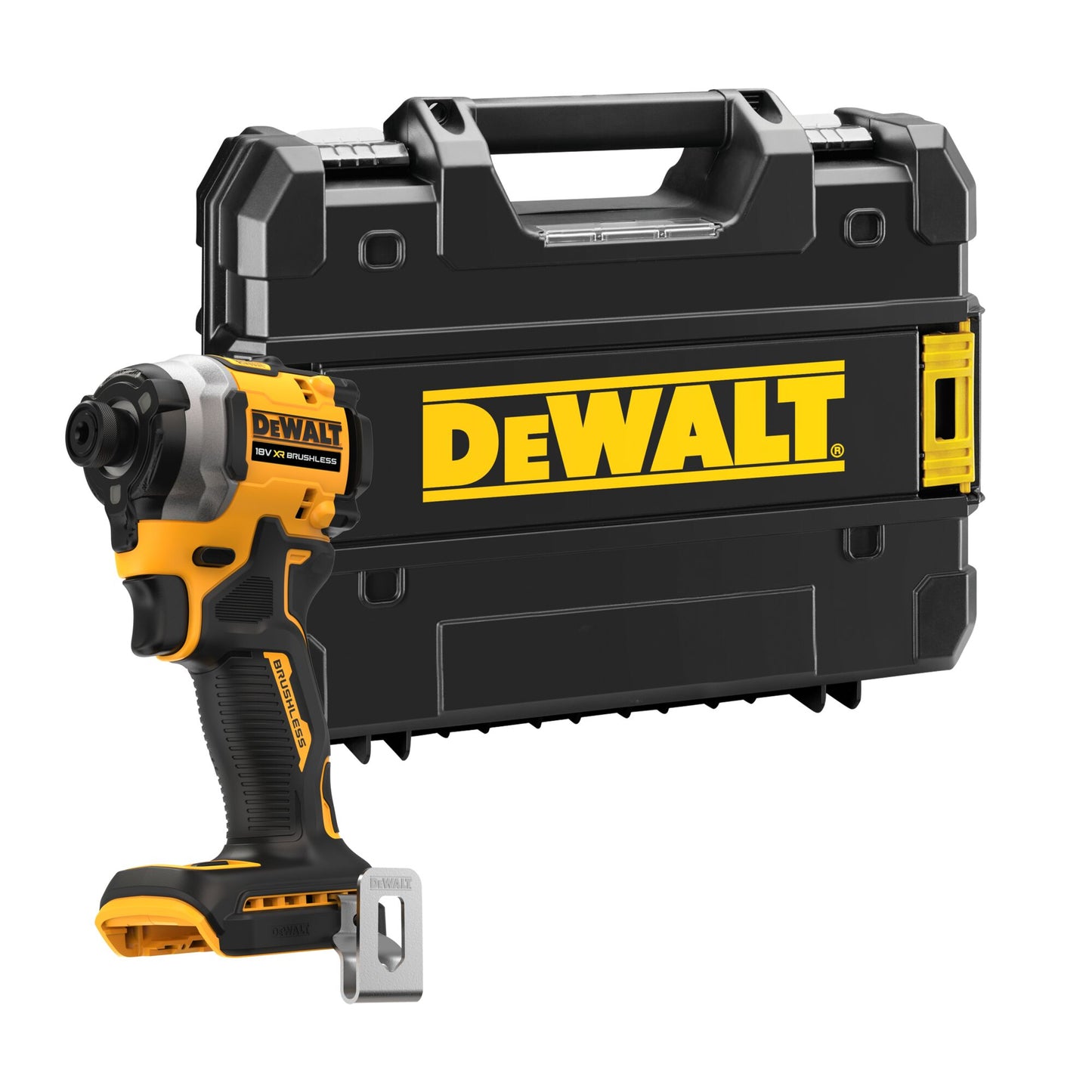 DEWALT DCF850NT-XJ Atornillador Impacto compacto sin escobillas XR 18V 1/4" sin cargador/batería