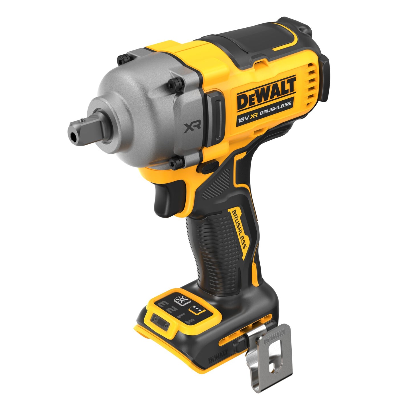 DEWALT DCF891NT-XJ 18V Akku-Schlagschrauber (½ Zoll Außenvierkant-Aufnahme mit Spreng- bzw. HOG-Ring), ohne Akku und Ladegerät