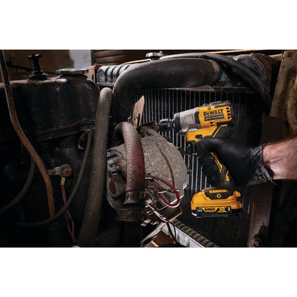 DEWALT DCF902D2-QW 12V XR Brushless Sub-Compact 3/8" Impact Wrench with 2 x 2.0Ah Lithium Ion batteries