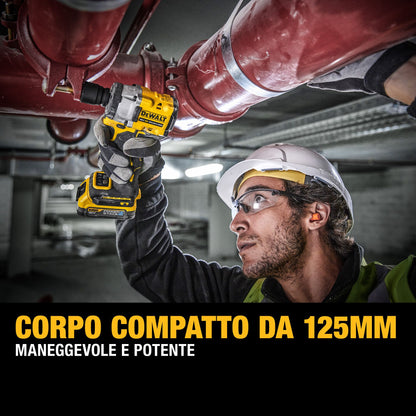 DEWALT DCF921E2T-QW 18V Akku-Schlagschrauber 1/2" mit 2x18V 1.7Ah Powerstack Akkus