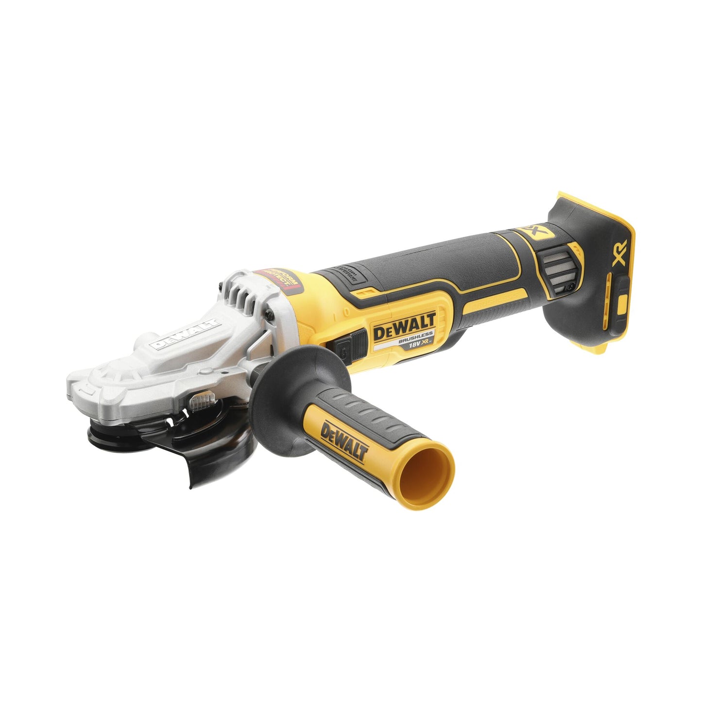 DEWALT DCG405FNT-XJ Amoladora Angular plana 18V Brushless 125mm, sin batería/cargador