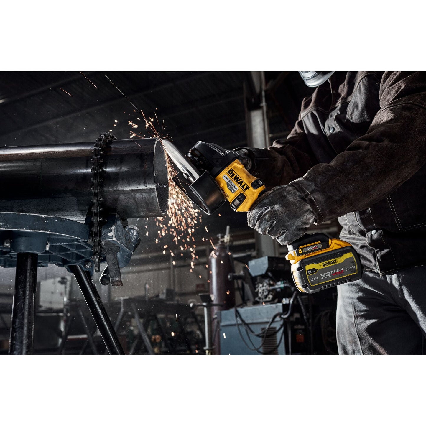 DEWALT DCG440N-XJ Meuleuse Brushless 180mm 54V XR Flexvolt, sans batterie ni chargeur