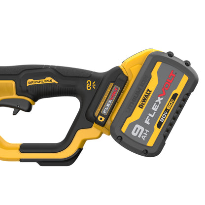 DEWALT DCG460X2-QW Amoladora sin escobillas 230mm con 2 baterías XR Flexvolt 18/54V 9.0Ah