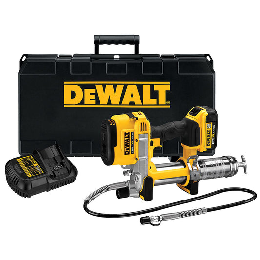 DEWALT DCGG571M1-QW Pompe à graisse  1 batterie Lithium 18V 4.0Ah