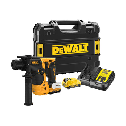 DEWALT DCH072L2-QW 12V XR Brushless 14mm SDS-Plus Hammer Drill with 2 x 3Ah Lithium Ion Batteries