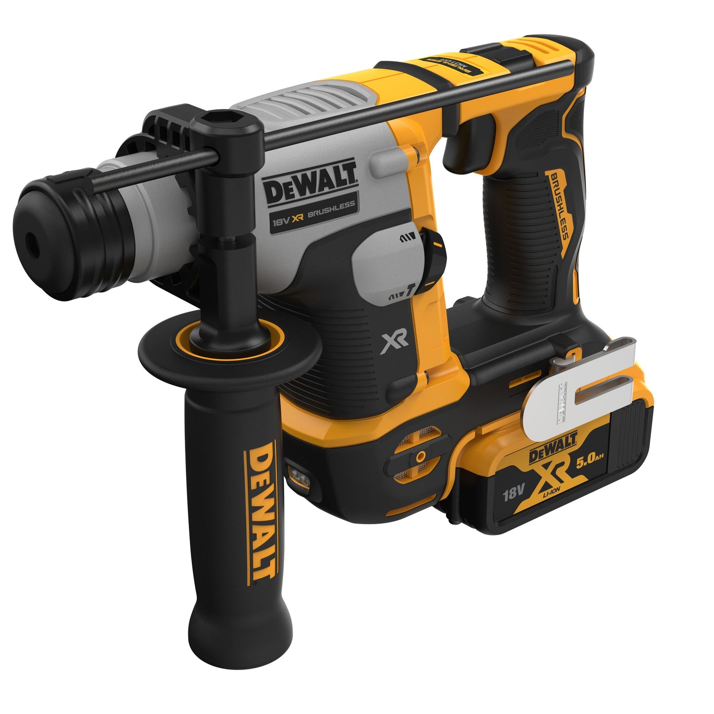 DEWALT DCH172P2-QW Martillo sin escobillas SDS Plus con 2 baterías 18V 5.0Ah