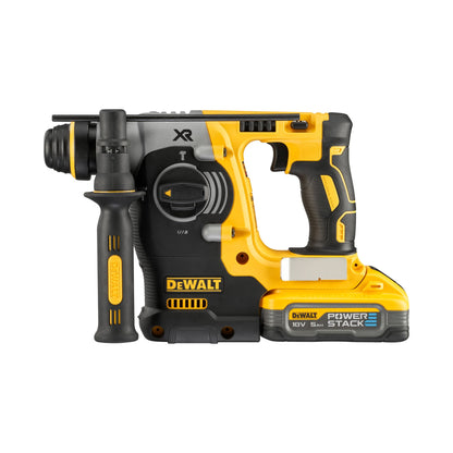 DEWALT DCH273H2T-QW Martillo sin escobillas SDS-plus 18V con 2 baterías Powerstack 5.0Ah