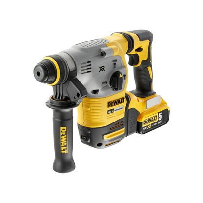 DEWALT DCH283P2-QW 18 volt SDS-Plus Akku-Kombihammer 26mm (bürstenlos) mit 2x18V 5,0Ah Akkus