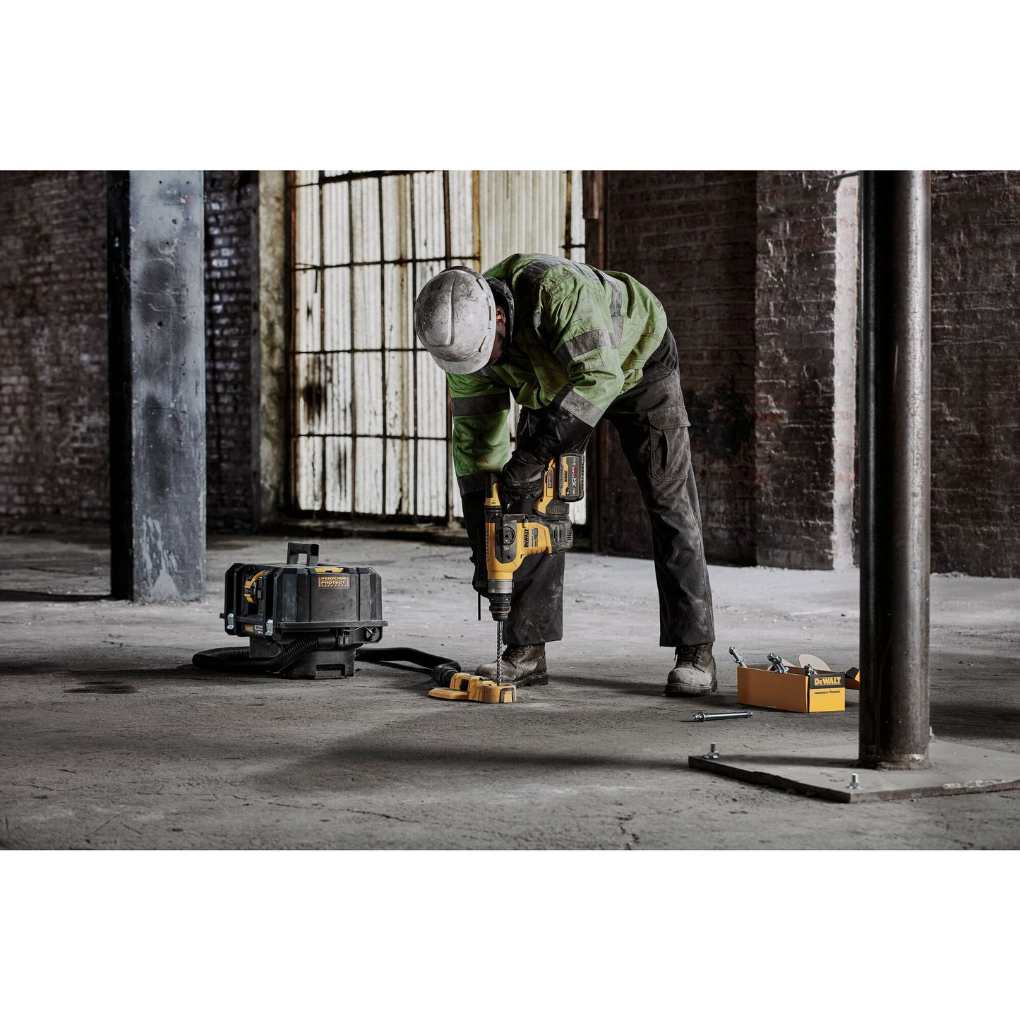 DEWALT DCH417X2-QW 54V Akku-Kombihammer SDS-plus mit 2x18/54V 9.0Ah Flexvolt Akkus