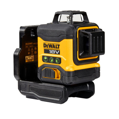 DEWALT DCLE34031N-XJ Niveau laser multilignes 3x360° compact 18V à Faisceaux verts, sans batterie ni chargeur