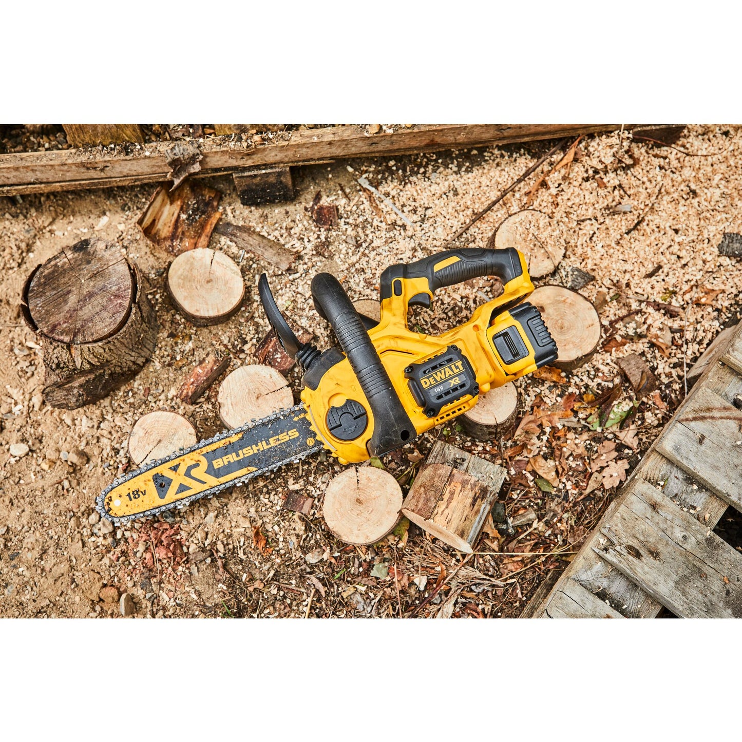 DEWALT DCM565P1-QW Tronçonneuse élagueuse XR  1 batterie 18V 5.0Ah