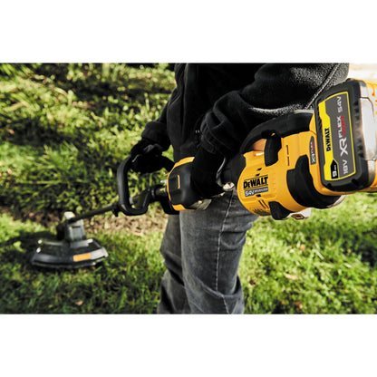 DEWALT DCMAS5713X1-QW Combisystème avec 1 batterie Flexvolt 18/54V 9.0Ah, bloc moteur + tête de coupe-bordure