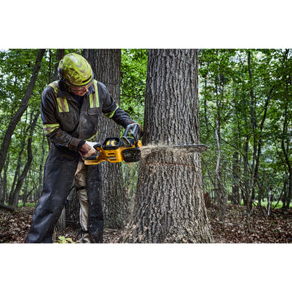 DEWALT DCMCS575X1-QW Tronçonneuse avec 1 batterie Flexvolt 54V 9.0Ah, épée 50cm