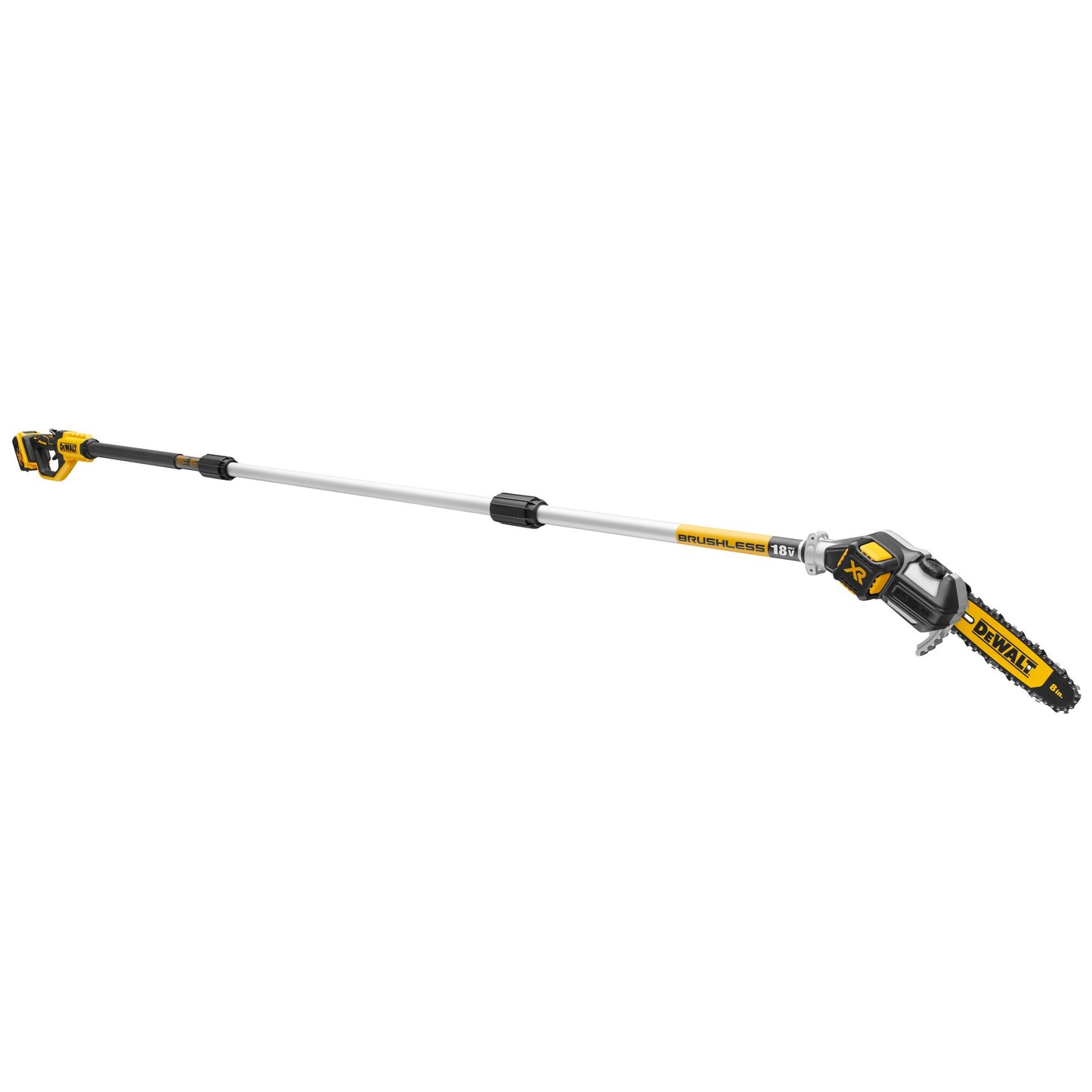 DEWALT DCMPS567P1-QW 18V XR Pole Saw with 1 x 5Ah Lithium Ion Battery