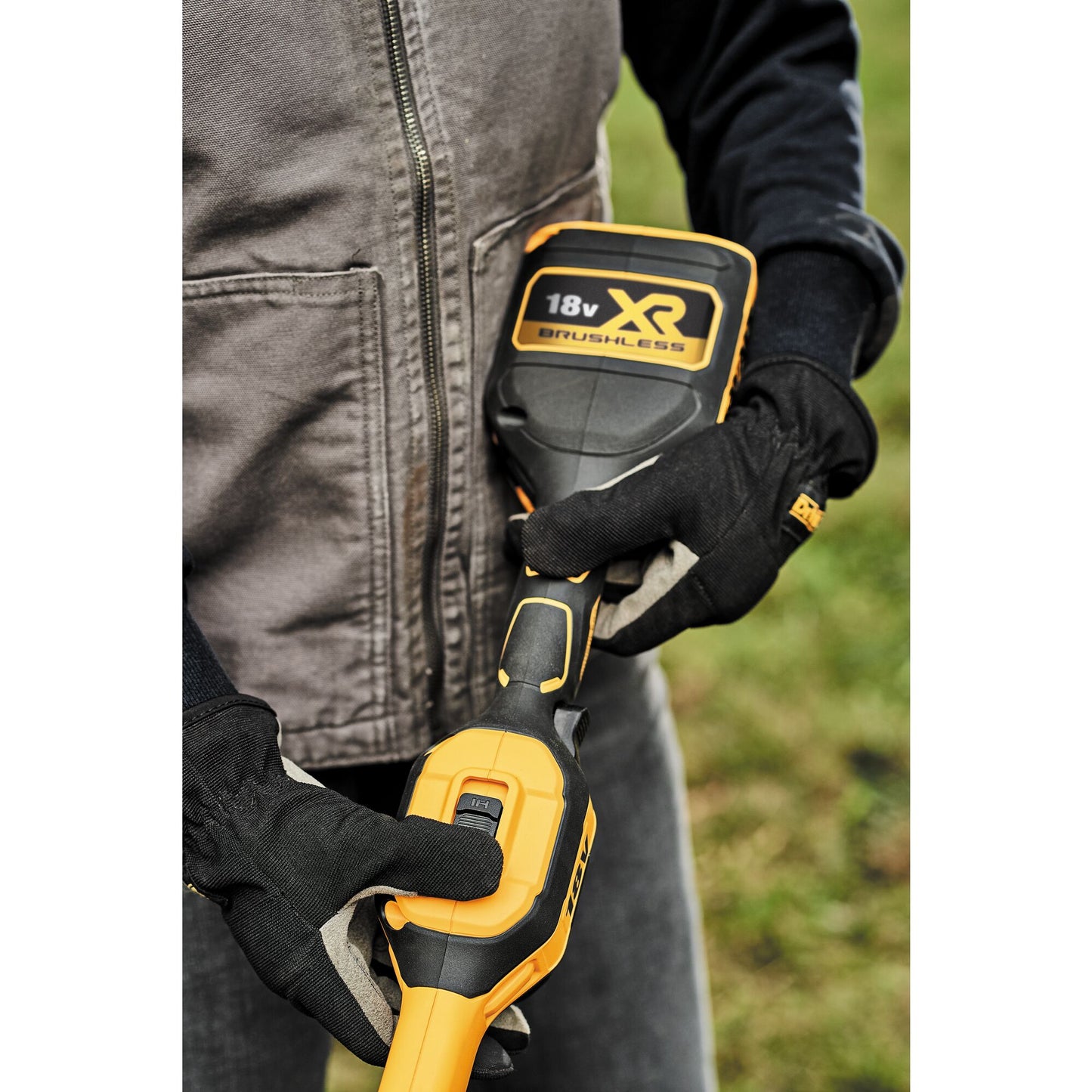 DEWALT DCMST561N-XJ Coupe-bordures repliable Brushless 18V XR, sans batterie ni chargeur