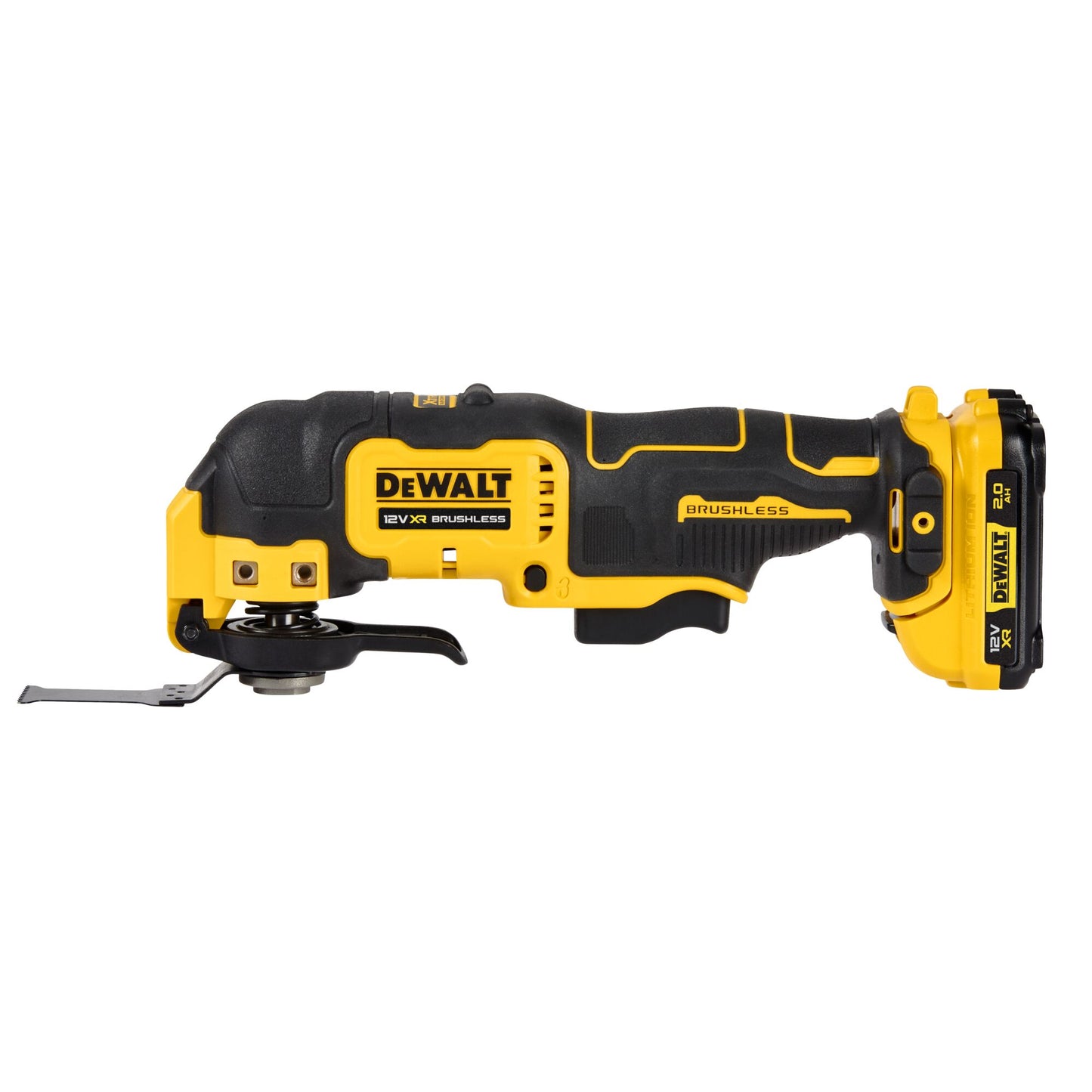 DEWALT DCS353D2-QW 12 Volt Akku-Multi-Tool mit 2x12V 2,0Ah Akkus