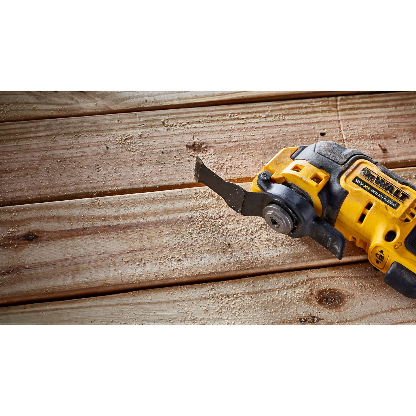 DEWALT DCS353D2-QW 12 Volt Akku-Multi-Tool mit 2x12V 2,0Ah Akkus