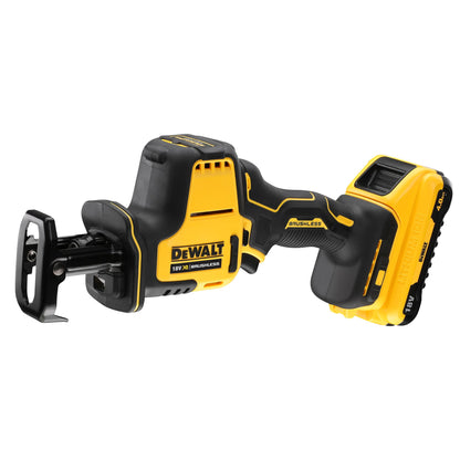 DEWALT DCS369NT-XJ Scie sabre compacte 18V moteur brushless, en coffret sans batterie ni chargeur