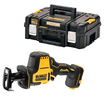 DEWALT DCS369NT-XJ Scie sabre compacte 18V moteur brushless, en coffret sans batterie ni chargeur