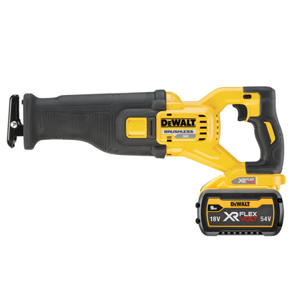 DEWALT DCS389X2-QW Sierra sable 2 baterías 18/54V XR Flexvolt 9.0Ah