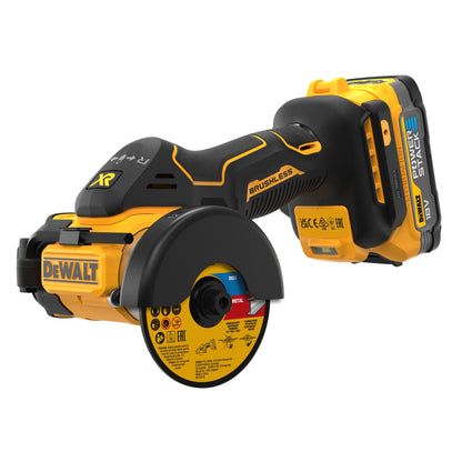 DEWALT DCS438E2T-QW Meuleuse Brushless 2 batteries 18V Powerstack