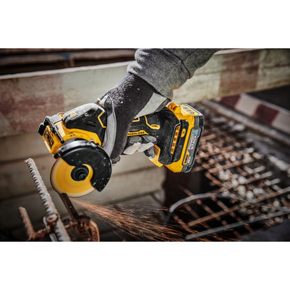 DEWALT DCS438E2T-QW Meuleuse Brushless 2 batteries 18V Powerstack