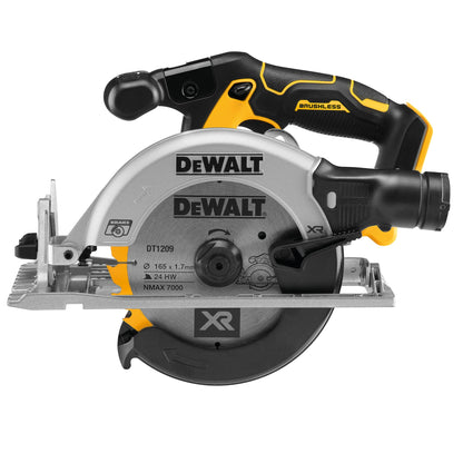 DEWALT DCS565NT-XJ 18V Akku-Handkreissäge 165 mm (bürstenlos), ohne Akkus und Ladegerät