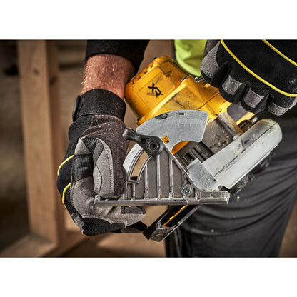 DEWALT DCS565P2-QW 18 Volt Akku-Handkreissäge (165 mm) mit 2x18V 5,0Ah Akkus