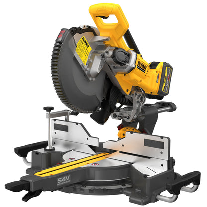 DEWALT DCS781X2-QW 18/54V 305mm Mitre Saw with 2 x 9Ah Flexvolt Lithium Ion Batteries