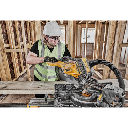 DEWALT DCS781X2-QW 18/54V 305mm Mitre Saw with 2 x 9Ah Flexvolt Lithium Ion Batteries