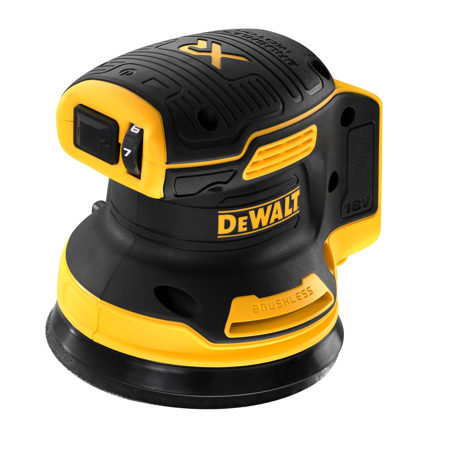 DEWALT DCW210NT-XJ 18V XR Brushless 125mm Sander - Bare Unit